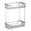 C213 SUS304 High Quality Sqaure Line Two Layers Shelf