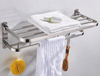 3104 SUS304 bathroom accessories folding towel rack